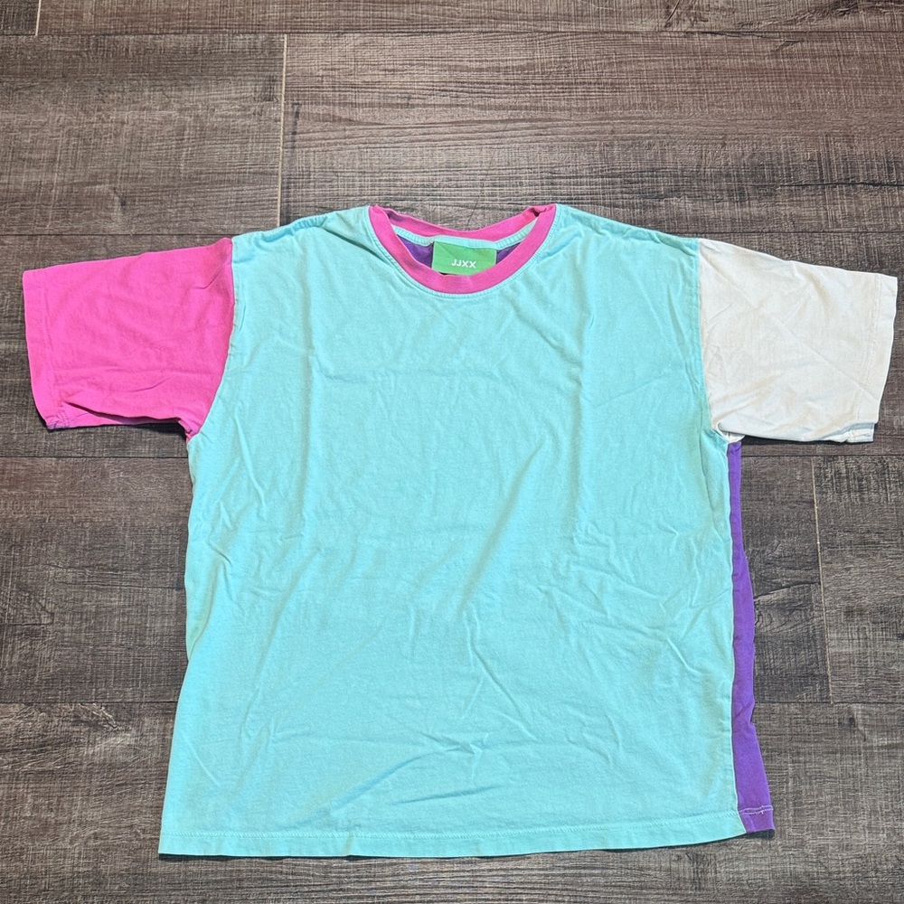 JJXX Andrea color block tshirt